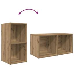 Berkfield Home TV Cabinet Set 3 pcs Brown 107 x 35 x 37 cm Engineered wood - thumbnail 8