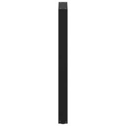 Berkfield Home Coffee Table Legs U-Shaped 2 pcs Black 50x(100-101) cm Steel - thumbnail 6