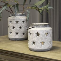 Love Lace Bloomville Large Stone Star Lantern - thumbnail 3