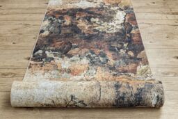 RugsX Anti-Slip Lotus Runner in Beige - Size: 60 cm x 500 cm - thumbnail 5