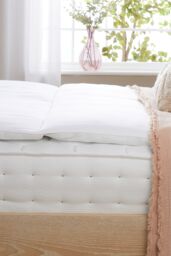 Slumberdown Sleep Soundly Rebound Mattress Topper in White - Size: King - thumbnail 2