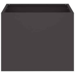 Berkfield Home Stunning Garden Planter Black 50 x 32 x 40 cm Cold-rolled steel - thumbnail 5