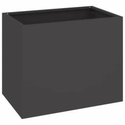 Berkfield Home Stunning Garden Planter Black 50 x 32 x 40 cm Cold-rolled steel - thumbnail 3