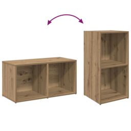 Berkfield Home 2 pcs Artisan Oak Engineered wood in Brown - thumbnail 8