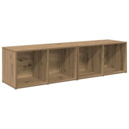 Berkfield Home 2 pcs Artisan Oak Engineered wood in Brown - thumbnail 2