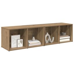 Berkfield Home 2 pcs Artisan Oak Engineered wood in Brown - thumbnail 3