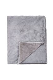 Helena Springfield 'Cosy' Throw in Grey - Size: 130 cm x 170 cm - thumbnail 1