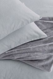 Helena Springfield 'Cosy' Throw in Grey - Size: 130 cm x 170 cm - thumbnail 2