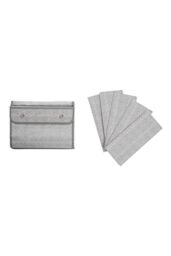 Living and Home 5 Pockets Over the Door Non Woven Fabric Organizer Hanging Storage in Grey - thumbnail 5