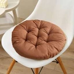 Havendro 2X Coffee Round Chair Seat Pad Cushions Dining Garden Patio Pillow in Brown - thumbnail 4