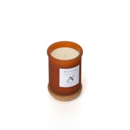 Aroma Naturals Revive Scented Candle - Amber Glass with Cork Lid in Brown - Size: Large - thumbnail 2