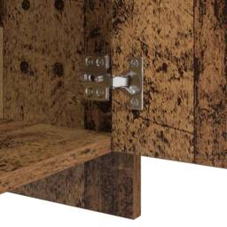 Berkfield Home Sideboard 2 pcs Old wood 70 x 41 x 75 cm Engineered wood in Brown - thumbnail 8