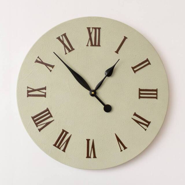 Melody Maison Large Metal Sage Green & Black Detailed Wall Clock - 60cm X 60cm - Size: 60 cm X 60 cm - image 1
