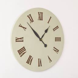 Melody Maison Large Metal Sage Green & Black Detailed Wall Clock - 60cm X 60cm - Size: 60 cm X 60 cm - thumbnail 6
