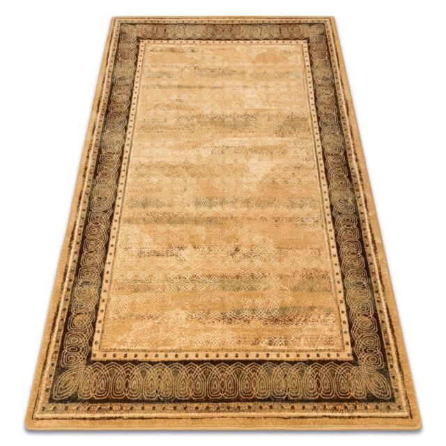RugsX Wool Omega Rug in Yellow - Size: 135 cm x 200 cm - image 1