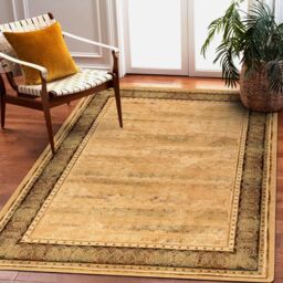 RugsX Wool Omega Rug in Yellow - Size: 135 cm x 200 cm - thumbnail 4