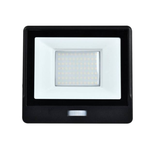 Harper Living PIR Floodlight with Fast Connector, Waterproof IP65, 50 Watts in Black - image 1