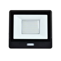 Harper Living PIR Floodlight with Fast Connector, Waterproof IP65, 50 Watts in Black - thumbnail 1