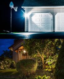 Harper Living PIR Floodlight with Fast Connector, Waterproof IP65, 50 Watts in Black - thumbnail 5