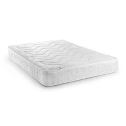 Cheshire Oakham Deluxe Semi-Orthopaedic Mattress 135cm Double in White - thumbnail 1