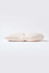 Homescapes Cotton Back Support Cushion in Cream - thumbnail 4
