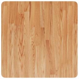 Berkfield Home Square Table Top Light Brown 60x60x1.5cm Treated Solid Wood Oak - Size: 60x60x1.5 cm - thumbnail 3