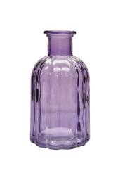 KDMD Lilac Flora Bottle Glass Vase 10.5cm 10 Pack - thumbnail 2