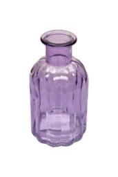 KDMD Lilac Flora Bottle Glass Vase 10.5cm 10 Pack - thumbnail 6