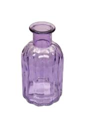 KDMD Lilac Flora Bottle Glass Vase 10.5cm 10 Pack - thumbnail 5