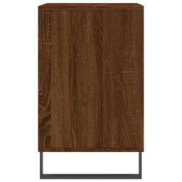 Berkfield Home Shoe Cabinet Brown Oak 102x36x60 cm Engineered Wood - Size: 102 x 36 x 60 cm - thumbnail 5