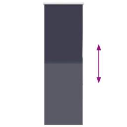 Berkfield Home Roller Blind Blackout Marine 50x150 cm Fabric Width 45.7 cm Polyester in Navy - thumbnail 5