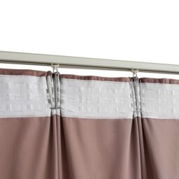 Berkfield Home Blackout Curtains 2pcs with Hooks Velvet Antique Pink 140x175cm - Size: 140x175 cm - thumbnail 4