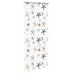 Berkfield Home Shower Roller Blind 100x240 cm Fabric Width 96 cm in Black - thumbnail 4
