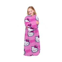 Hello Kitty Women's Snuggle Fleece Blanket in Pink - thumbnail 1