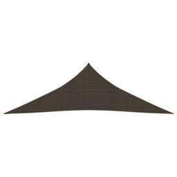 Berkfield Home Sunshade Sail 160 g/m ² Brown 4x4x5.8 m HDPE - thumbnail 2
