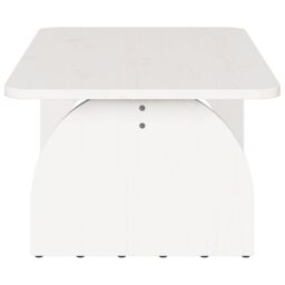 Berkfield Home Coffee Table White 80 x 50 x 31 cm Solid pine wood - thumbnail 6