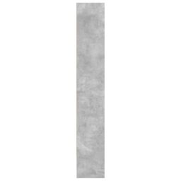Berkfield Home Book Cabinet Concrete Grey 80x30x189 cm Engineered Wood - Size: 80 x 30 x 189 cm - thumbnail 5