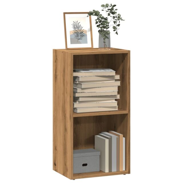Berkfield Home Bookcase Artisian Oak 40x30x77 cm Engineered Wood in Brown - Size: 40 x 30 x 77 cm - image 1