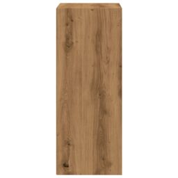 Berkfield Home Bookcase Artisian Oak 40x30x77 cm Engineered Wood in Brown - Size: 40 x 30 x 77 cm - thumbnail 5