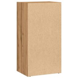 Berkfield Home Bookcase Artisian Oak 40x30x77 cm Engineered Wood in Brown - Size: 40 x 30 x 77 cm - thumbnail 6