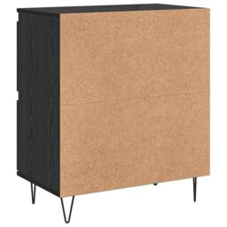 Berkfield Home Sideboard with Storage with Door Black 60 x 35 x 70 cm Engineered wood - thumbnail 8