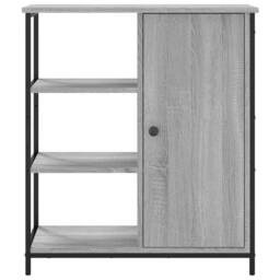 Berkfield Home Sideboard Grey Sonoma 70x30x80 cm Engineered Wood - Size: 70 x 30 x 80 cm - thumbnail 6