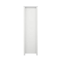 Lemon Pavilion Furniture Ives 2 Door Wardrobe - L55 x W118 x H191 cm - White/Antique Brass in White - Size: 1 Pack - thumbnail 4