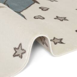 THE RUGS Adventures Kids Rug Little Ellie Cream Multicolour Kids Bedroom Rug - Size: 160 cm x 235 cm - thumbnail 5