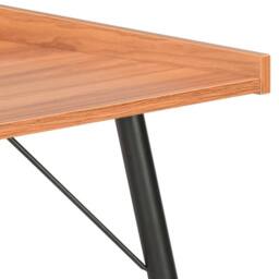 Berkfield Home Modern Desk Brown 90x50x79 cm - Size: 90 x 50 x 79 cm - thumbnail 5