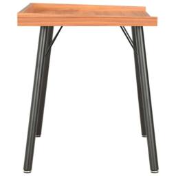 Berkfield Home Modern Desk Brown 90x50x79 cm - Size: 90 x 50 x 79 cm - thumbnail 1