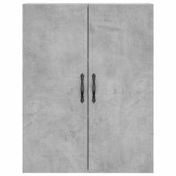 Berkfield Home Highboard Concrete Grey 69.5x34x180 cm Engineered Wood - thumbnail 6