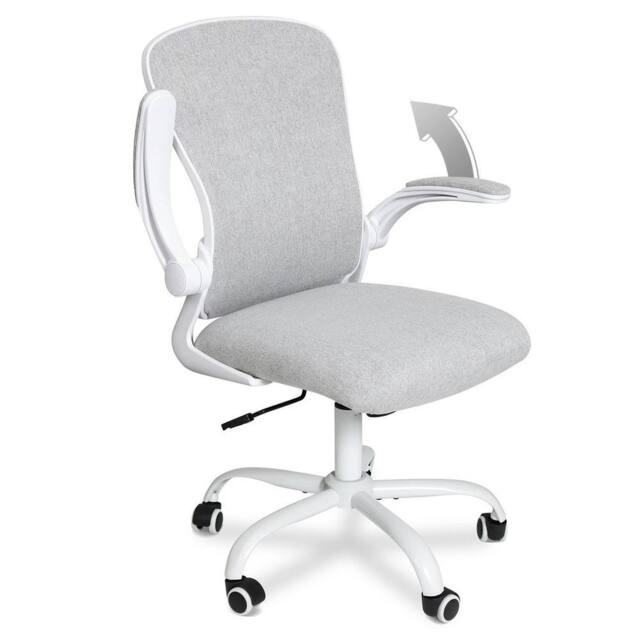 VOGREX Grey Mesh Ergonomic Office Chair Swivel Rocking Desk Armchair - image 1