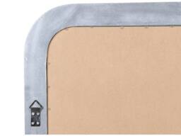 Vente-unique Paulownia Wood Overmantel Mirror - L80 X H110 Cm - Champagne - HELOISE in Silver - thumbnail 8