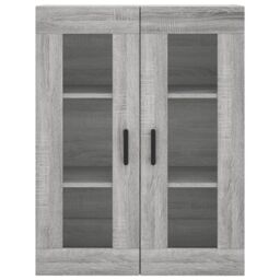 Berkfield Home Highboard Grey Sonoma 69.5x34x180 cm Engineered Wood - thumbnail 6